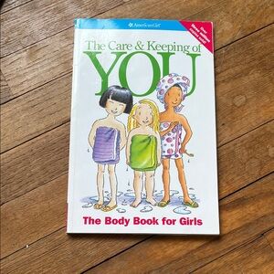 American Girl The Care & Keeping of You — White, Green & Blue Cover